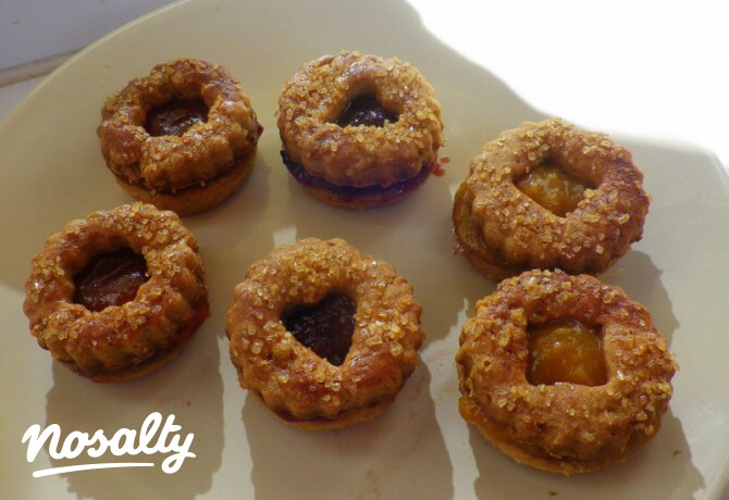 Diós-csipkelekváros linzer
