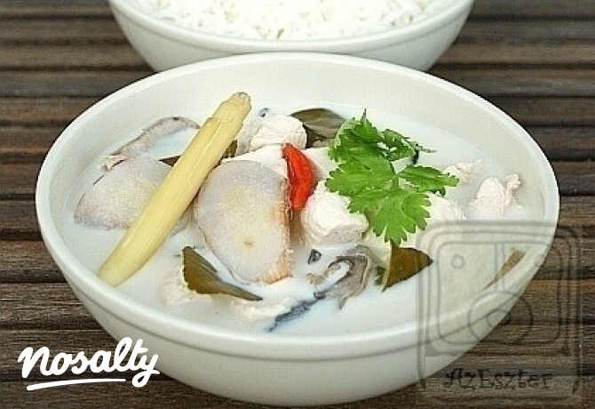 Tom Kha Gai - a thai kókusztejes csirkeleves