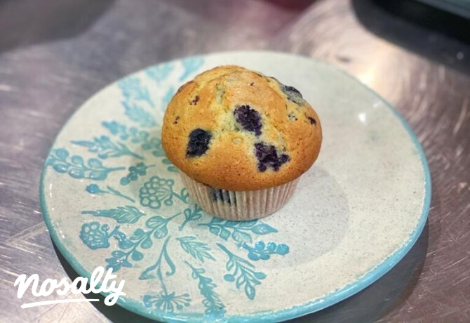 Áfonyás muffin