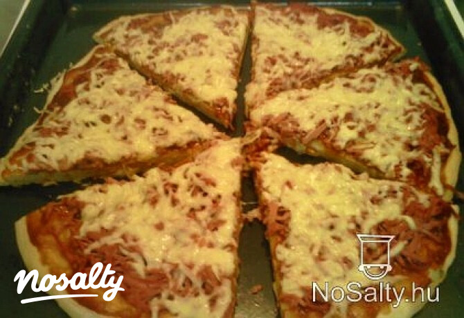 Gyors csípős pizza
