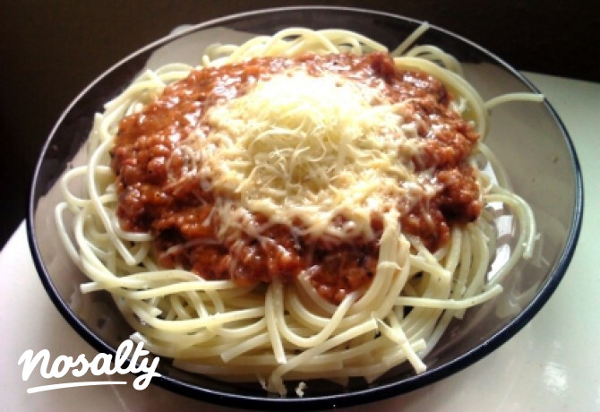 Kollégista spagetti