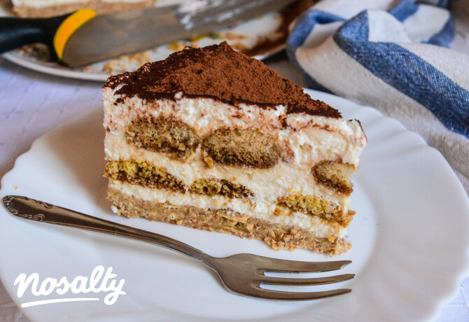 Tojásmentes tiramisu egyszerűen