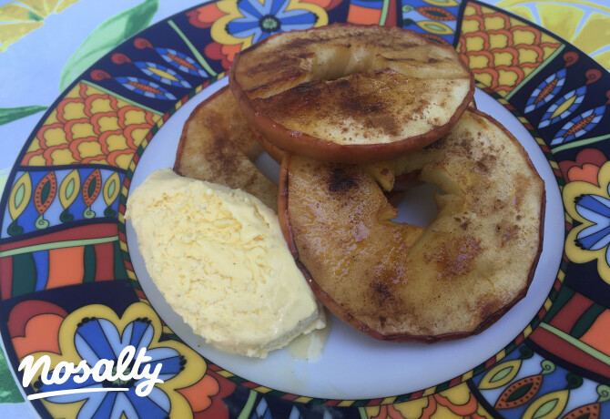 Grillezett alma