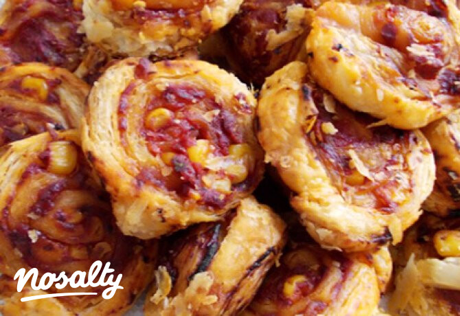 Pizzás csiga Puzsi konyhájából