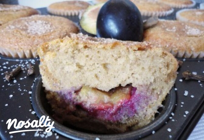 Fűszeres-szilvás muffin