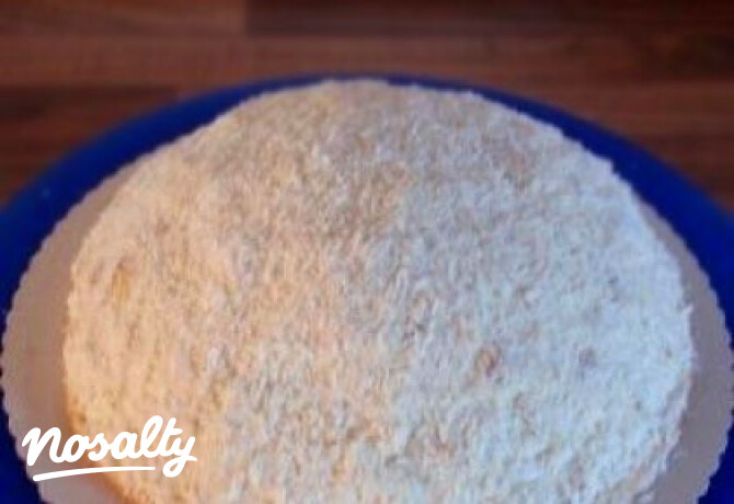 Raffaello torta fehér csokival