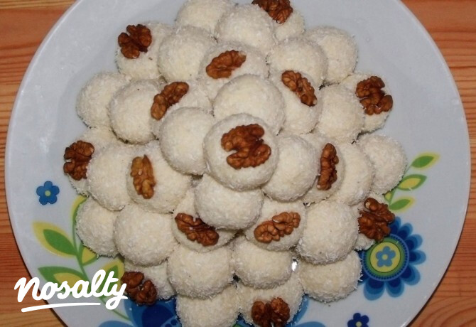 Túrós raffaello