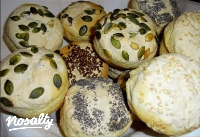 Zsemle muffinformában - gluténmentes