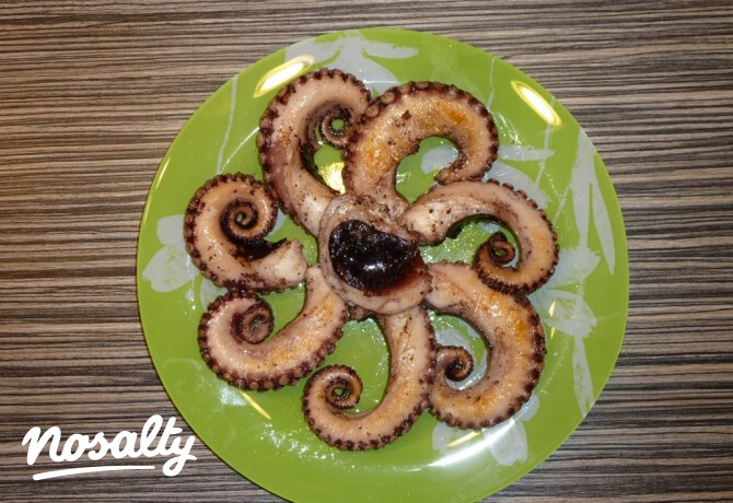 Grillezett polip