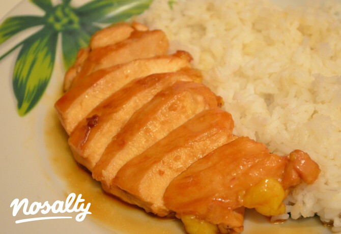 Teriyaki szószos csirke