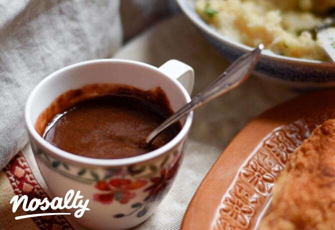 Vegán gravy