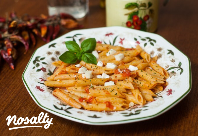 Penne all'arrabbiata Timi Poppins-tól
