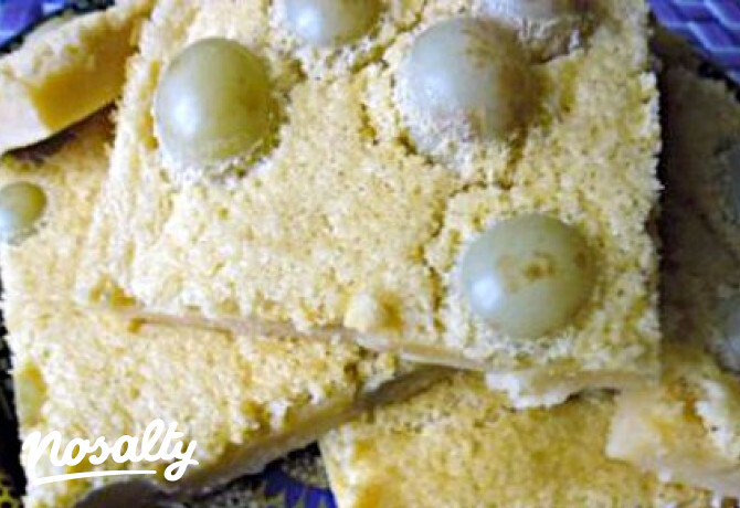 Szőlős tejes pite