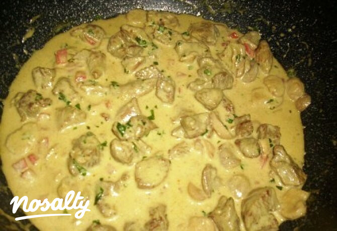 Pulyka curry Glasertől