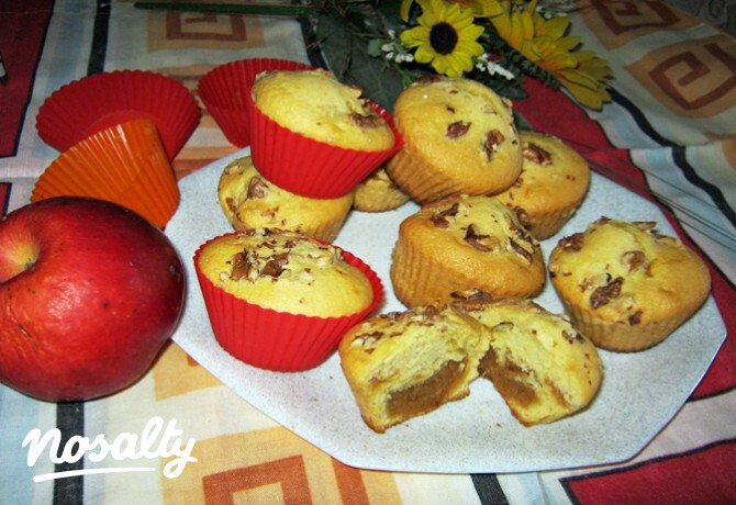 Almás muffin Iluskától