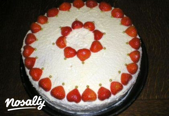 Epertorta, ahogy Lindus készíti