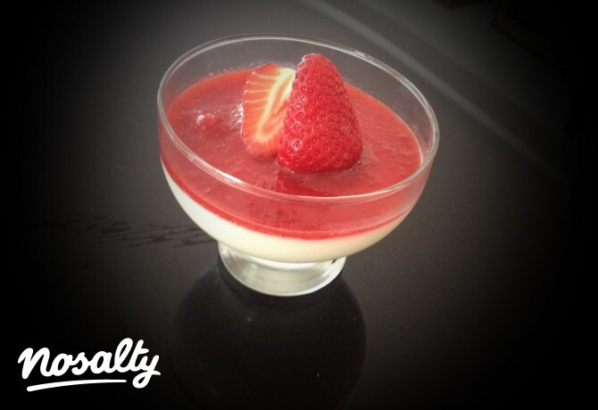 Epres panna cotta