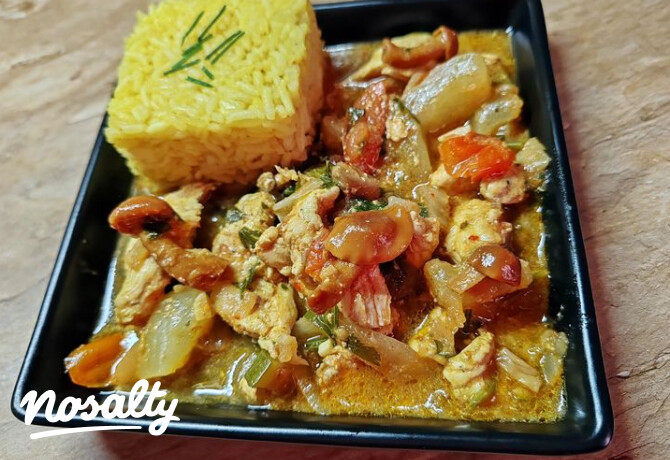 Fúziós csirke tagine