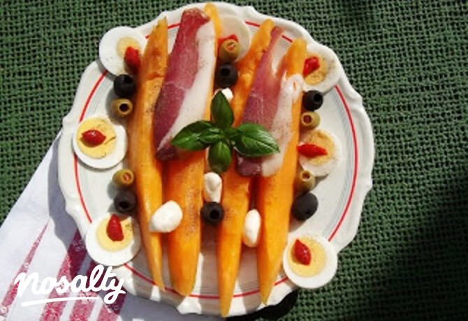Melone con prosciutto