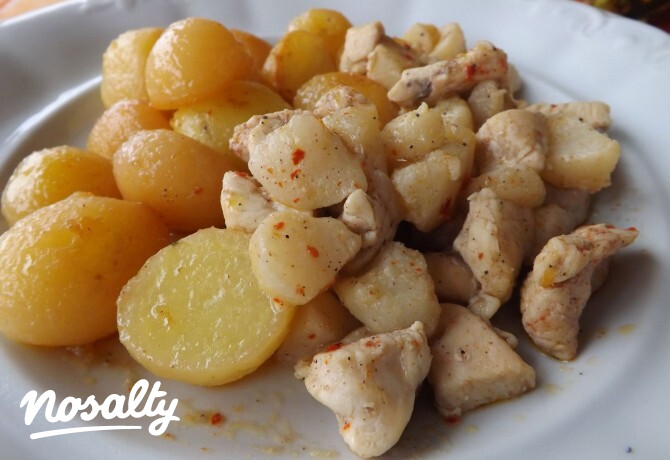 Körtés-chilis csirkemell
