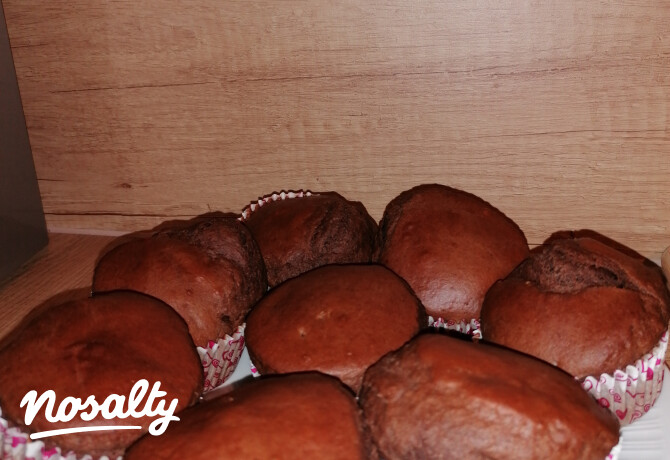 Domborzat muffin (csokis muffin)