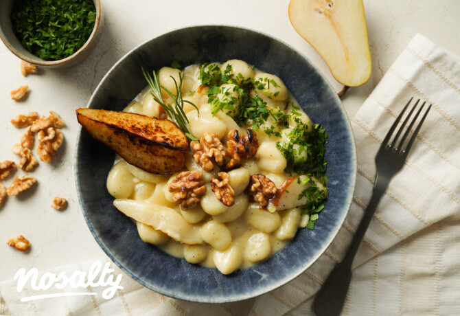 Körtés-kéksajtos gnocchi