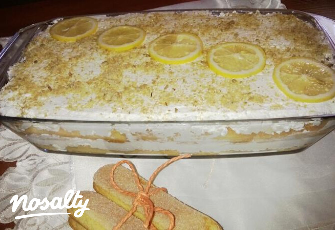 Citromos tiramisu tojás nélkül