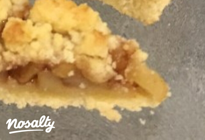 Morzsás almás pite Vivuc konyhájából