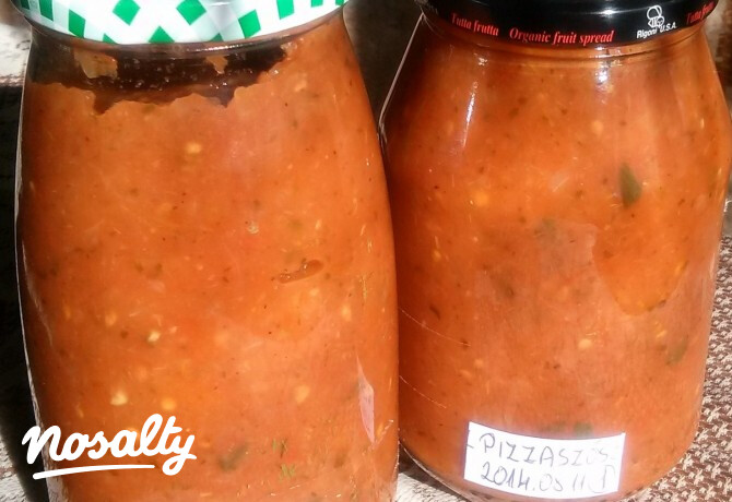 Pizzaszósz télire Risitől