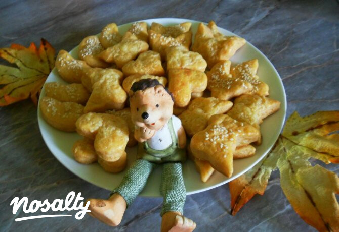 Porhanyós sajtos pogácsa