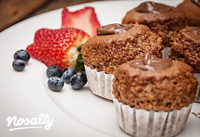 Nutellás-tojássárgás muffin