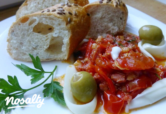 Bruschetta baconnel
