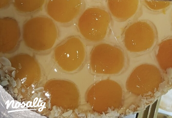 Őszibarackos sajttorta Szimran konyhájából