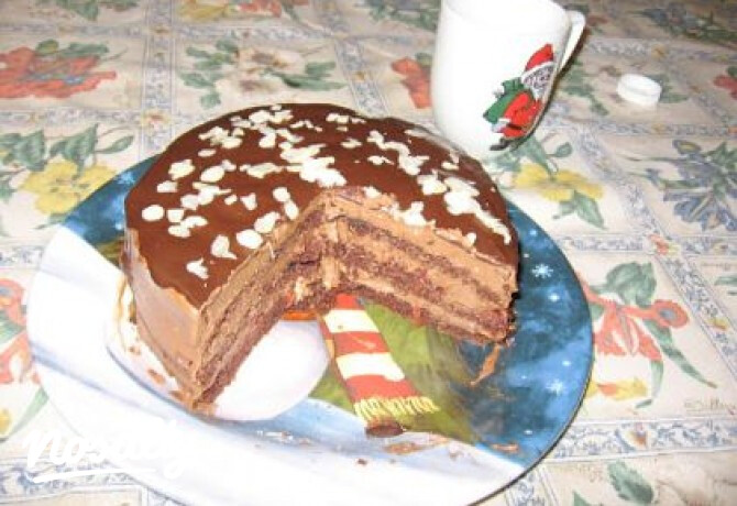 Csokis-meggyes torta Olga konyhájából