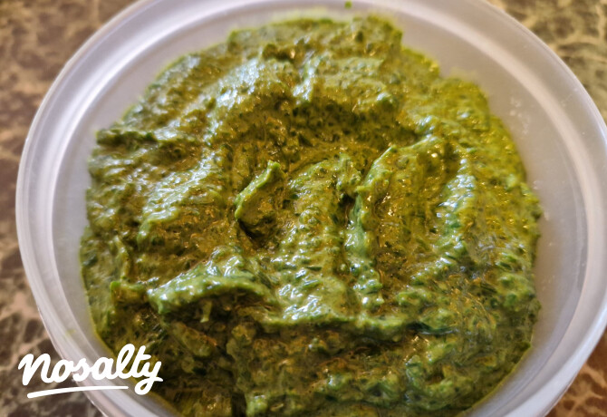 Újhagyma-pesto