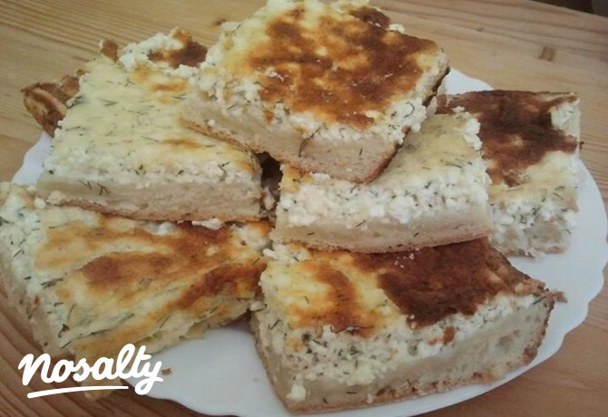 Édes habos kapros túrós lepény