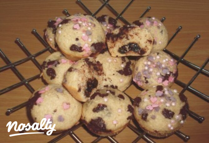 Kókuszos-szilvás muffin