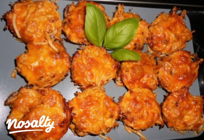 Spaghetti muffin egyszerűen