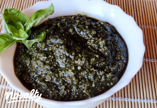 Tökmagos pesto