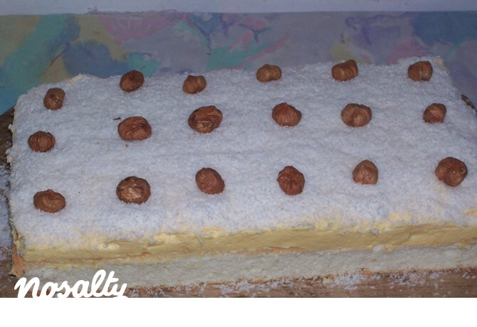 Tepsis raffaello Lizinka konyhájából