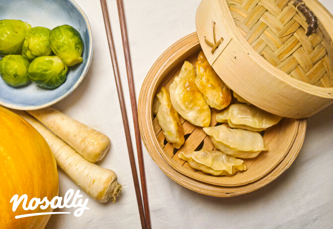 Zöldséges gyoza