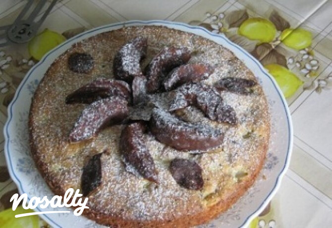 Csokis-pálinkás körtetorta