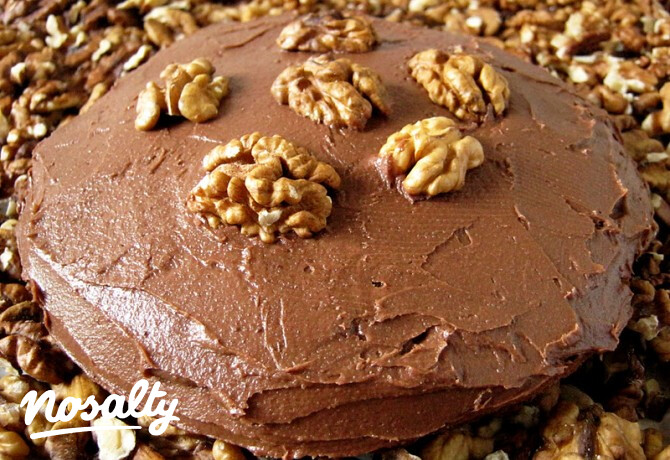 Csokis-diós torta Flórától