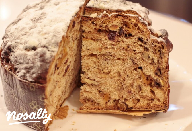 Stollen aszalt körtével