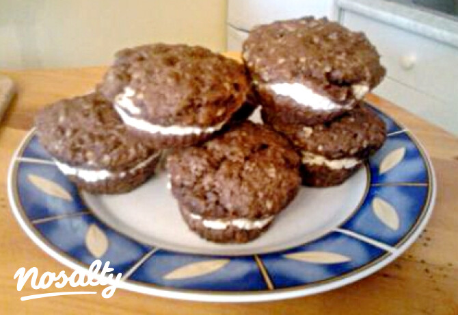 Túrós-zabpelyhes muffin