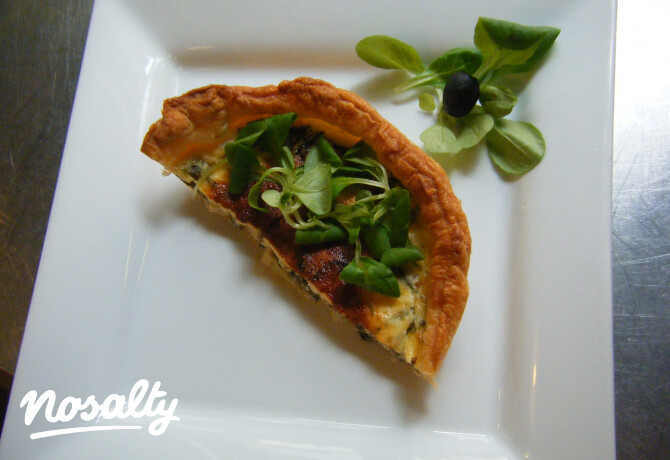 Fetás quiche