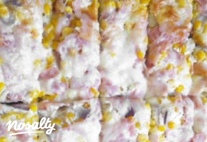 Sonkás-kukoricás pizza Norcostól