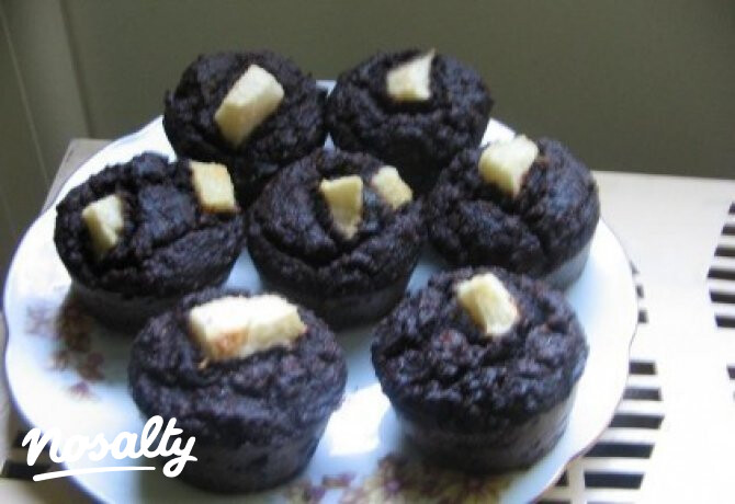 Csokis-körtés muffin