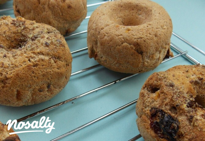 Aszaltparadicsomos mini bagel