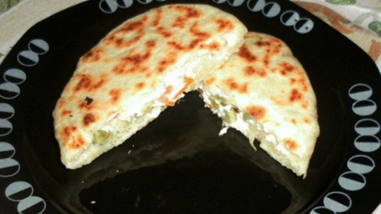 Zöldséges pupusas